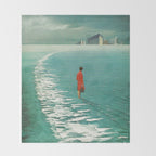 Waiting For The Cities To Fade Out Throw Blanket Gallery Image 2