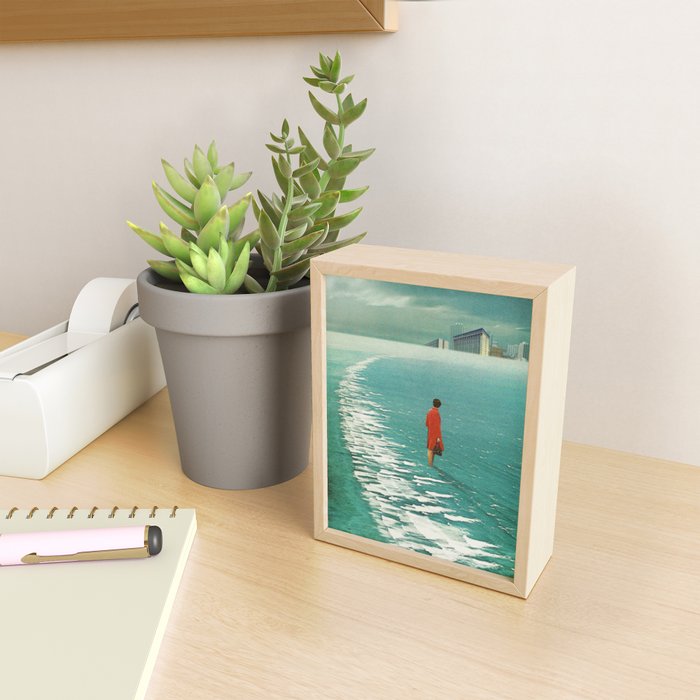 Waiting For The Cities To Fade Out Mini Art Print Gallery Image 2