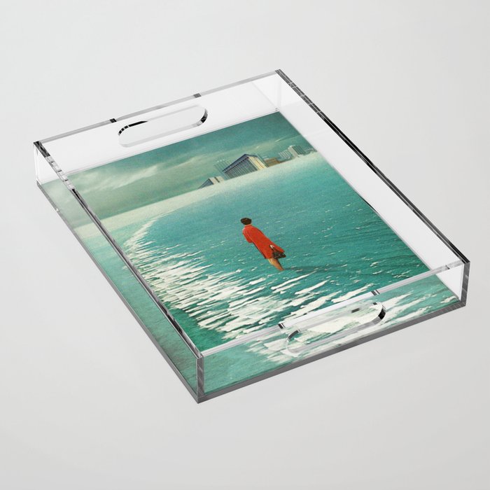 Waiting For The Cities To Fade Out Acrylic Tray Gallery Image 1