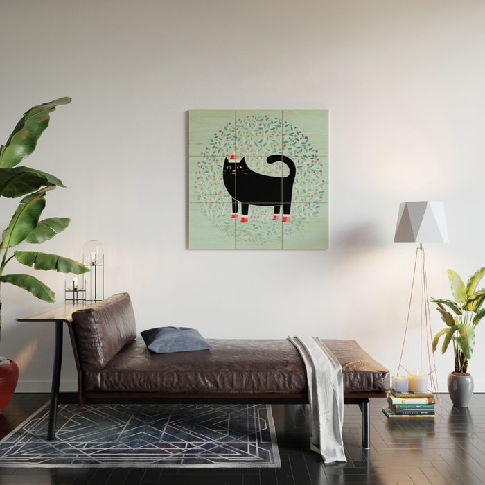 Santa Paws Wood Wall Art Gallery Image 2