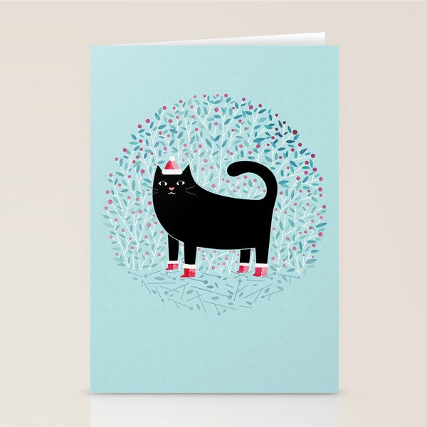 Santa Paws Stationery Card Gallery Image 1