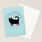 Santa Paws Stationery Card Gallery Image 2