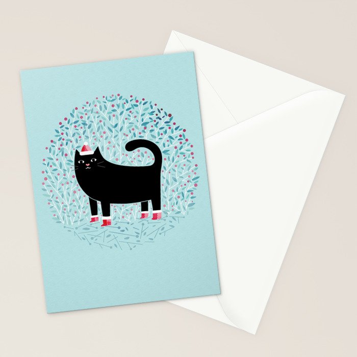 Santa Paws Stationery Card Gallery Image 2