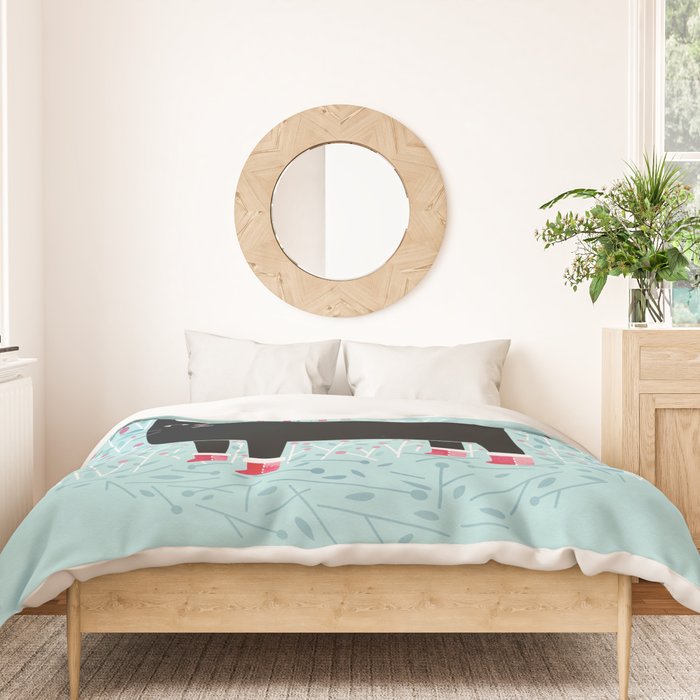 Santa Paws Duvet Cover Gallery Image 3