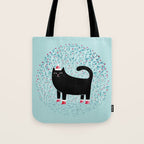 Santa Paws Tote Bag Gallery Image 1