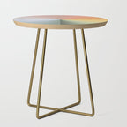 Line Gradient / Xanadu & Grey Asparagus Side Table Gallery Image 1