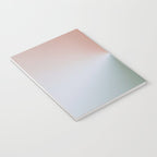Line Gradient / Xanadu & Grey Asparagus Notebook Gallery Image 3