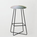 Line Gradient / Xanadu & Grey Asparagus Stool Gallery Image 1