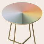 Line Gradient / Xanadu & Grey Asparagus Side Table Gallery Image 2
