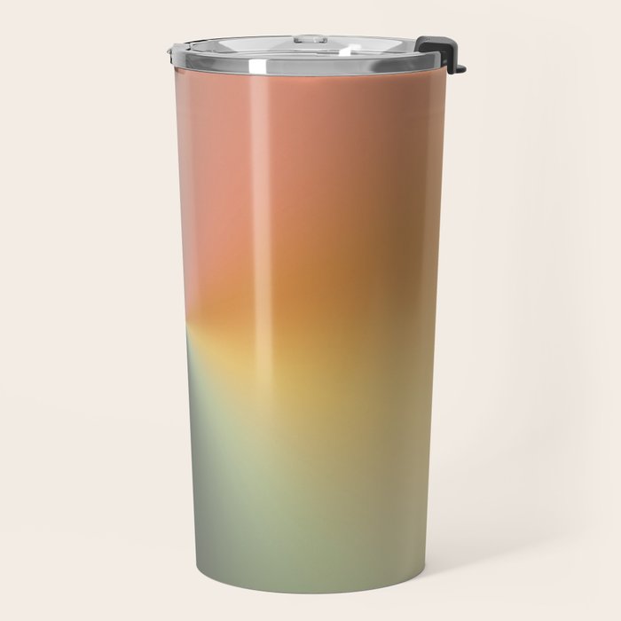 Line Gradient / Xanadu & Grey Asparagus Travel Mug Gallery Image 2