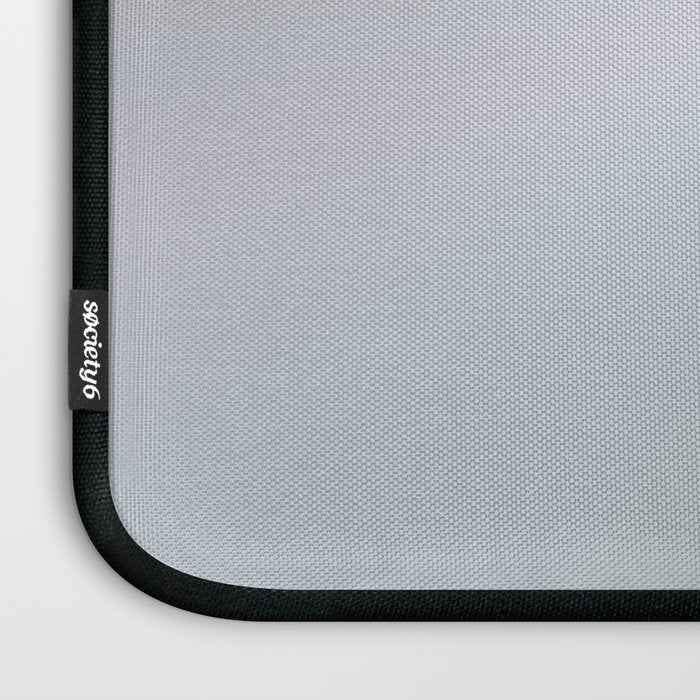 Line Gradient / Xanadu & Grey Asparagus Laptop Sleeve Gallery Image 3