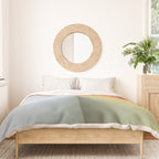 Line Gradient / Xanadu & Grey Asparagus Duvet Cover Gallery Image 3
