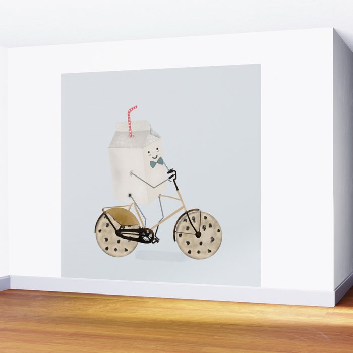 milk and cookies Wall Mural Gallery Image 2