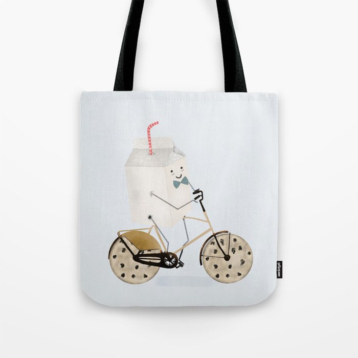 milk and cookies Tote Bag Gallery Image 1