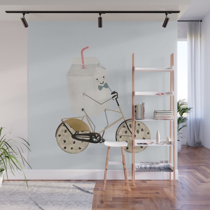 milk and cookies Wall Mural Gallery Image 1