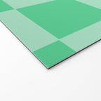 Watermelon Green Checkerboard  Welcome Mat Gallery Image 2