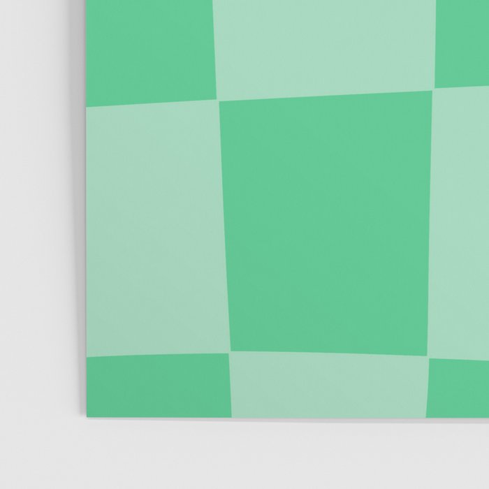 Watermelon Green Checkerboard  Poster Gallery Image 3