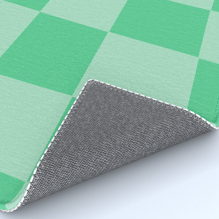Watermelon Green Checkerboard  Rug Gallery Image 4