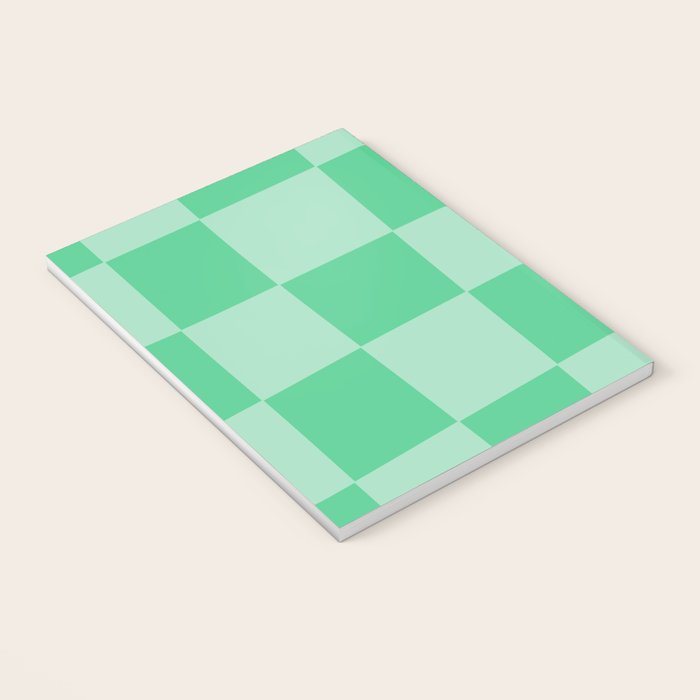 Watermelon Green Checkerboard  Notebook Gallery Image 3