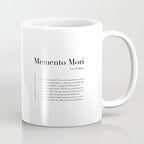 Memento Mori Quote by Leo Tolstoy Coffee Mug Gallery Image 1