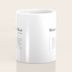 Memento Mori Quote by Leo Tolstoy Coffee Mug Gallery Image 4