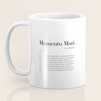 Memento Mori Quote by Leo Tolstoy Coffee Mug Gallery Image 3