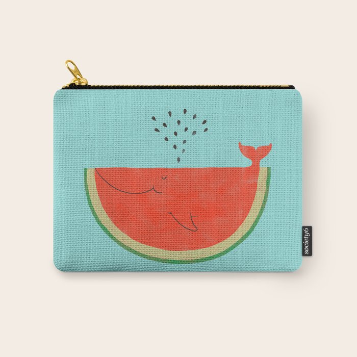 Don't let the seed stop you from enjoying the watermelon Carry All Pouch Gallery Image 1