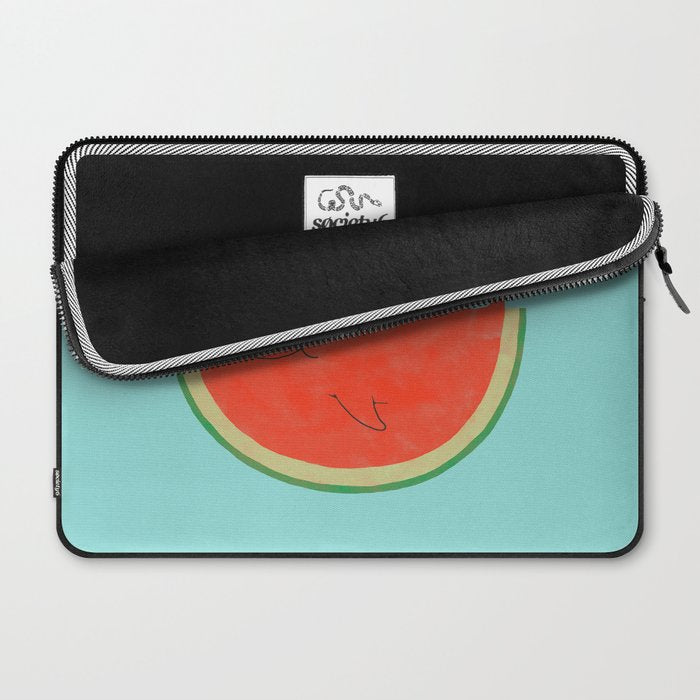 Don't let the seed stop you from enjoying the watermelon Laptop Sleeve Gallery Image 2