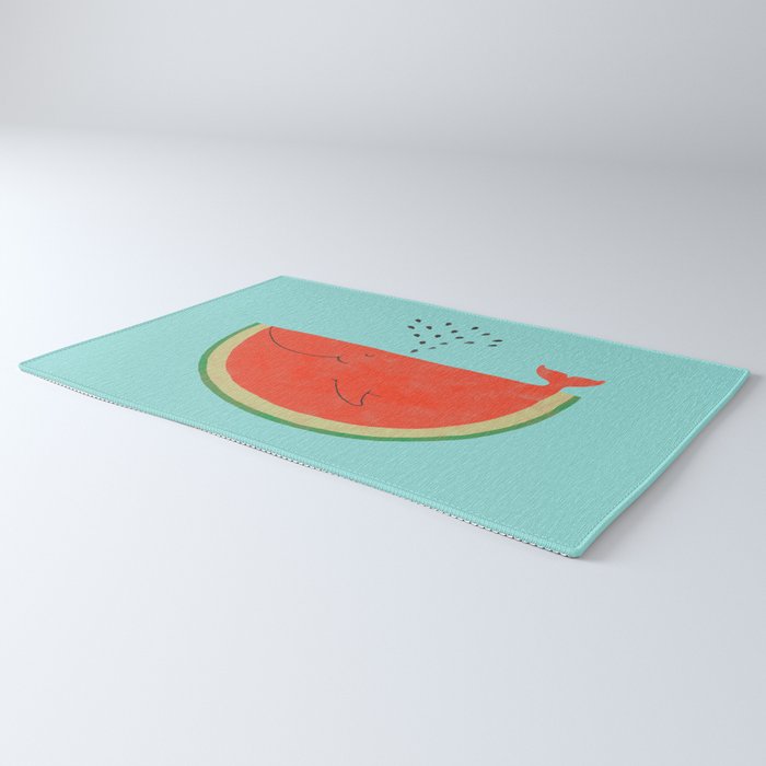 Don't let the seed stop you from enjoying the watermelon Rug Gallery Image 3