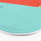 Don't let the seed stop you from enjoying the watermelon Bath Mat Gallery Image 3
