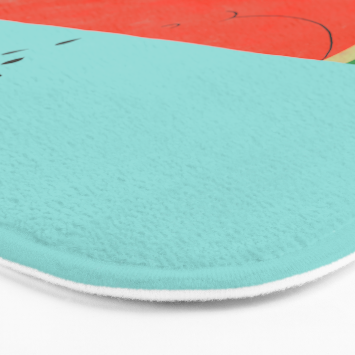 Don't let the seed stop you from enjoying the watermelon Bath Mat Gallery Image 3