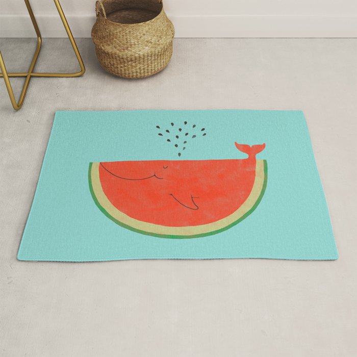 Don't let the seed stop you from enjoying the watermelon Rug Gallery Image 1