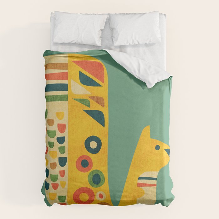 Century Squirrel Duvet Cover Gallery Image 1