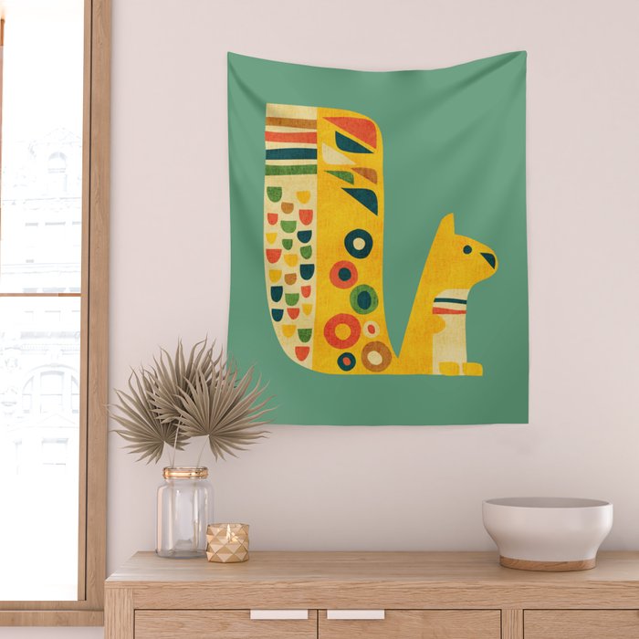 Century Squirrel Wall Tapestry Gallery Image 2