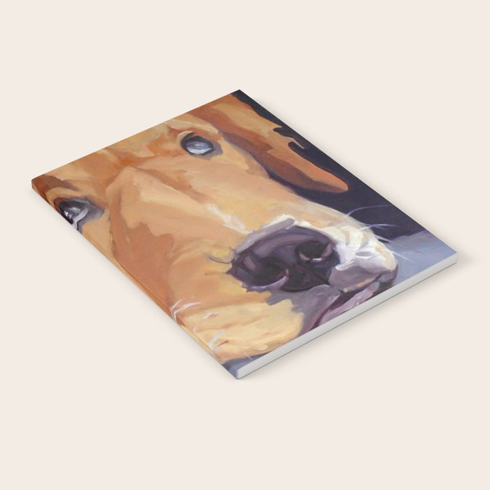 Golden Retriever Dog Portrait Notebook Gallery Image 1