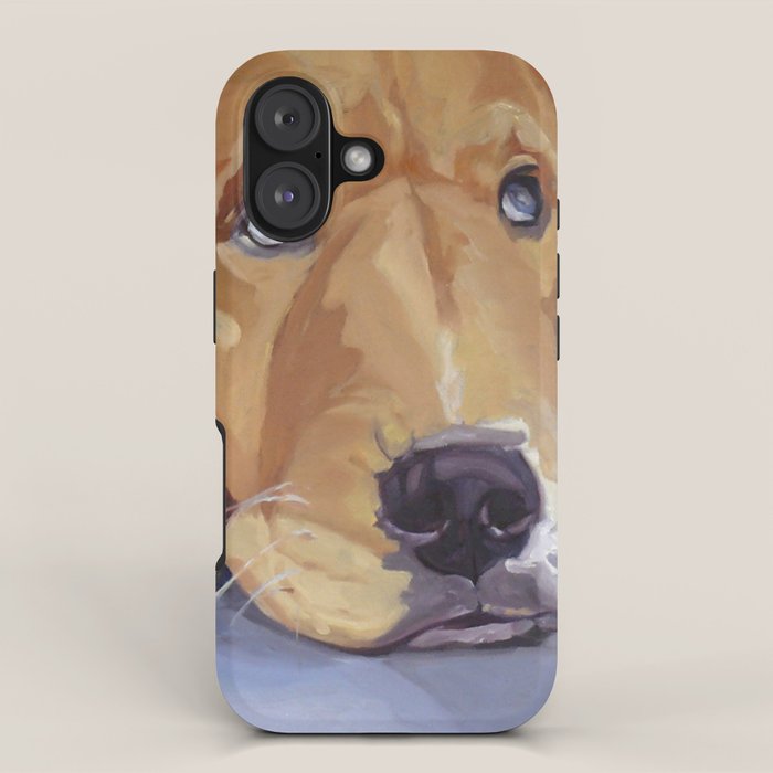 Golden Retriever Dog Portrait iPhone Case Gallery Image 1