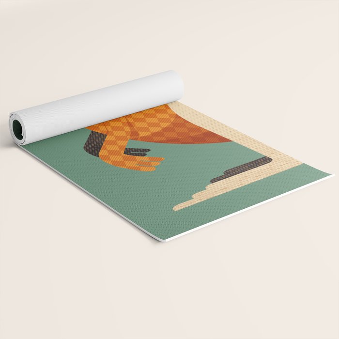 Hello Kangaroo Yoga Mat Gallery Image 2