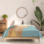 Giraffe, Animal Portrait Comforter Gallery Image 3