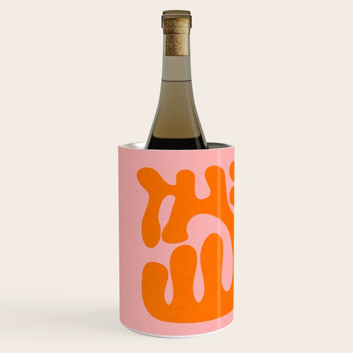 Tangerine & Sundown: Matisse Paper Cutouts 12 Wine Chiller Gallery Image 2