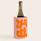 Tangerine & Sundown: Matisse Paper Cutouts 12 Wine Chiller Gallery Image 2