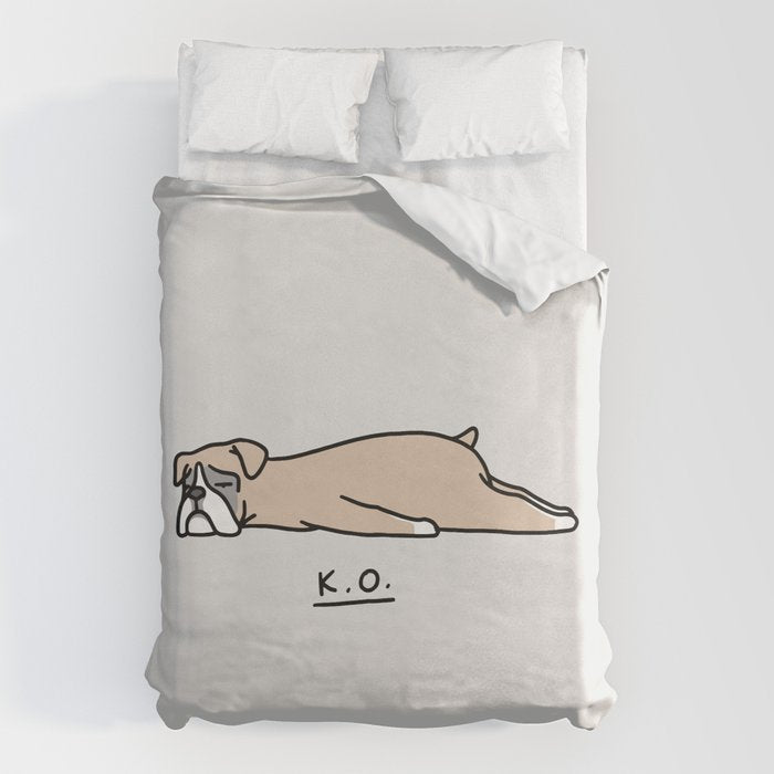 The Moody Puppies - Boxer Duvet Cover Gallery Image 6