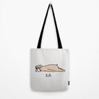 The Moody Puppies - Boxer Tote Bag Gallery Image 2