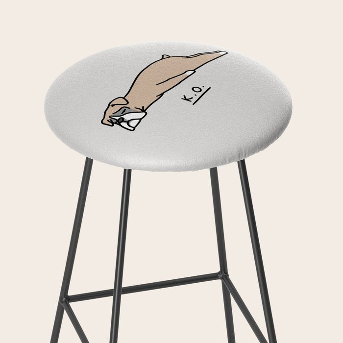 The Moody Puppies - Boxer Stool Gallery Image 2