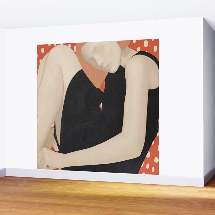 Abstract Art Female Figure 30 Wall Mural Gallery Image 2