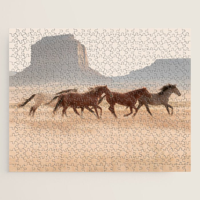 Southwest Horses Jigsaw Puzzle Gallery Image 1