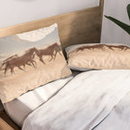 Southwest Horses Pillow Sham Gallery Image 2