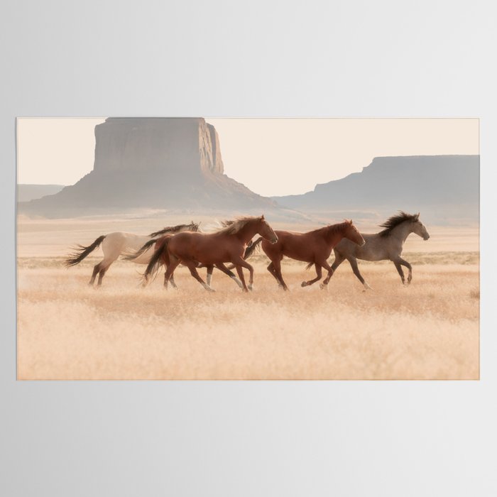 Southwest Horses Tablecloth Gallery Image 2
