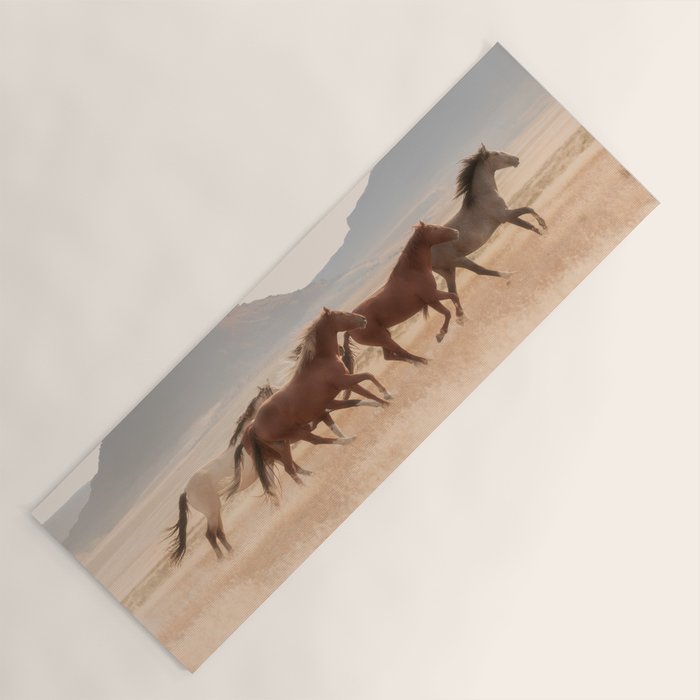 Southwest Horses Yoga Mat Gallery Image 1