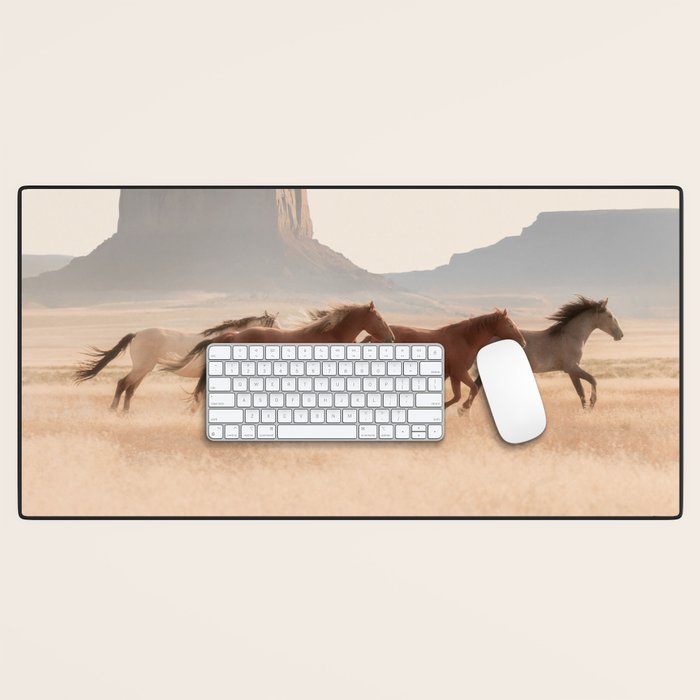 Southwest Horses Desk Mat Gallery Image 1