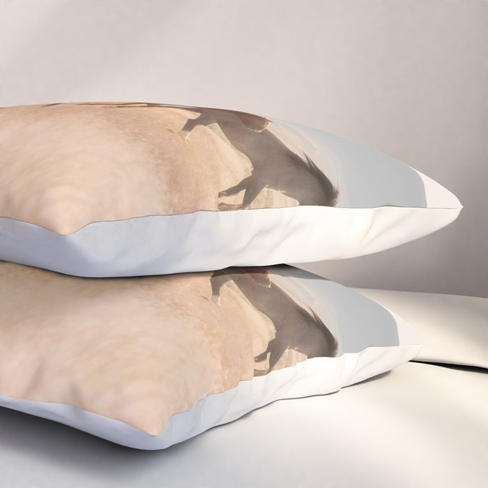 Southwest Horses Pillow Sham Gallery Image 3